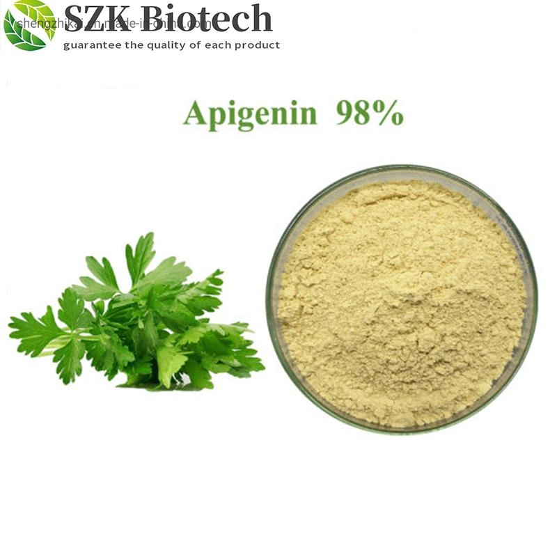 High Quality Natural Chamomile Extract Apigenin Pharmaceutical Intermediate 99% CAS 236117-38-7/ 288573-56-8 /520-36-5 Door to Door